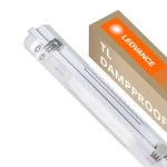 Ledvance LED Waterproof Batten Damp Proof Housing Performance | Suitable for 2x60cm LED Tube