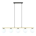Emibig Pendant Allora Steel Black | Suitable for 5x E14 - Max 10W