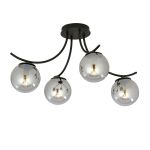 Emibig Ceiling Light Boston Steel Black | Suitable for 4x E14 - Max 10W