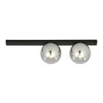 Emibig Ceiling Light Fit Steel Black | Suitable for 2x E14 - Max 10W
