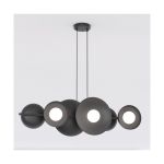 Emibig Pendant Volum Steel Black | Suitable for 6x G9 - Max 8W