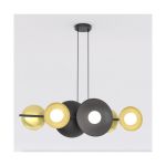 Emibig Pendant Volum Steel Black | Suitable for 6x G9 - Max 8W
