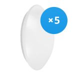 Multipack 5x Ledvance Surface Circular 250 White 13W 920lm - 830 Warm White | IP44
