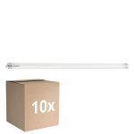 Multipack 10x Sylvania ToLEDo Superia T8 LED Tube T8 (EM/Mains) Ultra Efficiency 16.8W 3100lm - 840 Cool White | 120cm - Replaces 36W