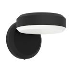 Eglo Wall Light Fornaci Steel Black 3W 320lm - 830 Warm White | IP65