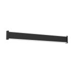 Eglo Wall Light Neviano Steel Black 7W 1050lm - 830 Warm White | IP65