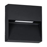Eglo Wall Light Maruggio Aluminium Black 4W 520lm - 830-840-850-865 CCT | IP65