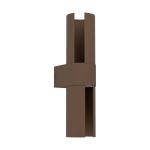 Eglo Wall Light Montelauro Aluminium Rusty 7W 800lm - 865 Daylight | IP65