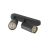 SLV Grip! Aluminium Spot Black | Suitable for 2x GU10