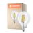 Ledvance Classic LED E27 Globe Filament Clear 11W 1521lm - 940 Cool White | Best Colour Rendering - Dimmable - Replaces 100W
