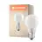 Ledvance  Classic LED E27 Pear Filament Frosted 4W 470lm - 827 Extra Warm White | Replaces 40W