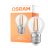 Osram Classic LED E27 Ball Filament Clear 3.8W 806lm - 827 Extra Warm White | Replaces 60W