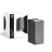 D'Lite Wall Light Vrebos Aluminium Black Up & Down | IP54 - Suitable For 2x GU10