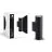 D'Lite Wall Light Velor Aluminium Black Up & Down | IP54 - Suitable for 2x GU10