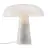 DFTP by Nordlux Table Lamp Glossy Marble and Glass White | 320mm - Suitable for 1x E27