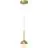 Nordlux Contina Pendant Metal Brass | Suitable for 1x G9