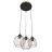 Emibig Pendant Nando Steel Black | Suitable for 3x E27 - Max 15W