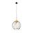 Emibig Pendant Nando Steel Black | Suitable for 1x E27 - Max 15W