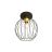 Emibig Ceiling Light Nest Steel Black | Suitable for 1x E27 - Max 15W