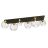 Emibig Ceiling Light Nest Steel Black | Suitable for 6x E27 - Max 15W