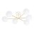 Emibig Ceiling Light Magnum Steel White | Suitable for 6x E14 - Max 10W