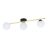 Emibig Ceiling Light Splendi Steel Black | Suitable for 3x E14 - Max 10W