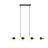Emibig Pendant Rory Steel Black | Suitable for 8x E14 - Max 10W