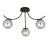 Emibig Ceiling Light Boston Steel Black | Suitable for 3x E14 - Max 10W