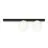 Emibig Ceiling Light Fit Steel Black | Suitable for 2x E14 - Max 10W