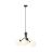 Emibig Pendant Nova Steel Black | Suitable for 4x E14 - Max 10W