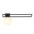 Emibig Ceiling Light Imago Steel Black | Suitable for 1x E14 - Max 10W