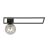 Emibig Ceiling Light Imago Steel Black | Suitable for 1x E14 - Max 10W