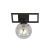 Emibig Ceiling Light Imago Steel Black | Suitable for 1x E14 - Max 10W