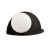 Emibig Wall Light Form Steel Black | Suitable for 1x E14 - Max 10W