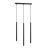 Emibig Pendant Selter Steel Black | Suitable for 3x G9 - Max 8W