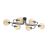 Emibig Ceiling Light Brendi Steel Black | Suitable for 6x E14 - Max 10W