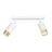 Emibig Ceiling Light Hiro Steel White | Suitable for 2x GU10 - Max 10W