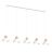 Emibig Ceiling Light Seco Steel White | Suitable for 5x E27 - Max 15W