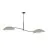 Emibig Ceiling Light Lotus Steel Black | Suitable for 2x E14 - Max 10W