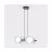 Emibig Pendant Model Steel Grey | Suitable for 4x G9 - Max 8W
