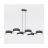 Emibig Pendant Drumz Steel Black | Suitable for 6x E14 - Max 10W