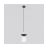 Emibig Pendant Ego Steel White | Suitable for 1x E14 - Max 10W