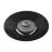 Noxion Recessed Spot Logic MR16 Tiltable Black | 92mm - Cutout 80mm - IP20 - incl. GU10 Socket 