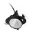 Philips LED Spot Greenspace Accent Elbow Aluminium Black 31W 4000lm 36D - 830 Warm White | 163mm - IP20 - Interact Dimmable