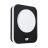 Eglo Wall Light Madriz Aluminium Black 3W 370lm - 830 Warm White | IP44 - Motion Sensor