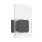 Eglo Wall Light Eredita Stainless Steel Anthracite 10W 1000lm - 830 Warm White | IP44