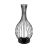 Eglo Pedestal Lamp Fossombrone Steel Black| IP65 - Suitable for 1x E27