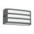 Eglo Wall Light Camarda Aluminium Anthracite | IP54 - Suitable for 1x E27