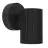 Eglo Wall Light Tomelloso Outdoor Aluminium Black | Suitable for GU10