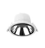 Noxion LED Downlight Apollo 20W 2300lm 60D - 830 Warm White | 220mm - Cutout 200mm - Alu Reflector - UGR <19